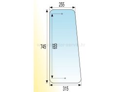 STAKLO KABINE PREDNJE DONJE UTB