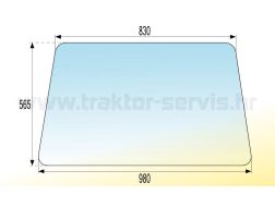 STAKLO ZADNJE IMT542/560 